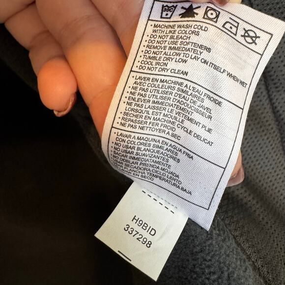 Nike Softshell Fleece Lined Navy Full Zip Jacket XL - Picture 13 of 14